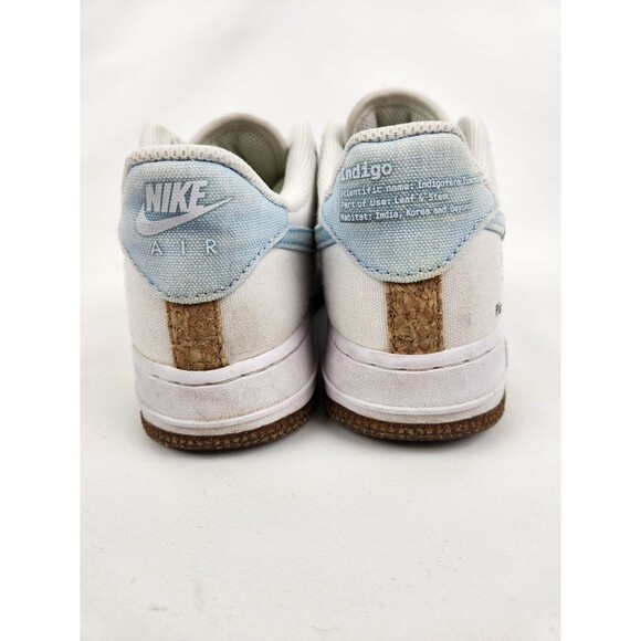 Nike Air Force 1 '07 SE Indigo Women's Size 6.5 Girls CZ0269-100 Sneakers Shoes‎ - Picture 6 of 16
